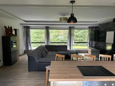 Grundriss der Unterkunft Ferienwohung Kaminzimmer