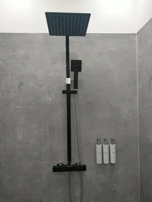 Ein Badezimmer in der Unterkunft Lifestyle Cube House Appartment 3