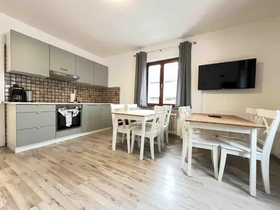 Küche/Küchenzeile in der Unterkunft SAD113 - Geräumige Monteurwohnung