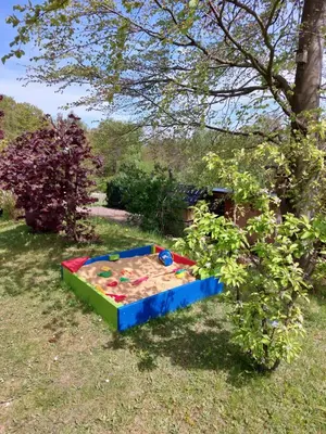 Ein Garten an der Unterkunft Ferienwohnung Seifert