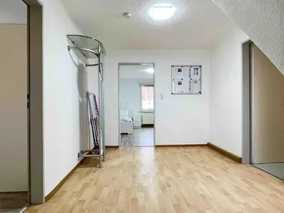 Ein Bett oder Betten in einem Zimmer der Unterkunft SAD212 - Großzügige Monteurwohnung