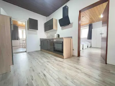 Küche/Küchenzeile in der Unterkunft SAD214 - Zentrale Monteurwohnung Übergangswohnung