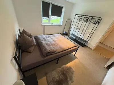 Ein Bett oder Betten in einem Zimmer der Unterkunft Forest View - near Rußweiher