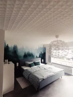 Ein Bett oder Betten in einem Zimmer der Unterkunft Augl Bischofsgrün