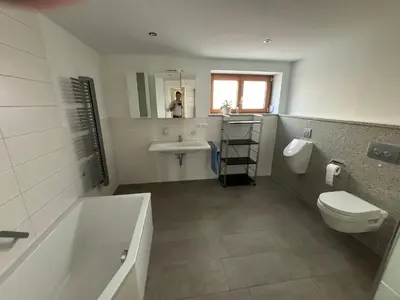 Ein Badezimmer in der Unterkunft Ferienwohnung Steinbauer