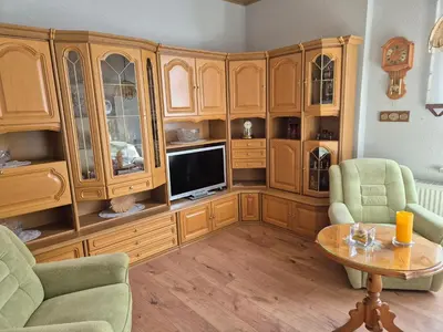TV/Unterhaltungsangebot in der Unterkunft Ferienwohnung am Hammerberg