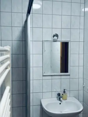 Ein Badezimmer in der Unterkunft Siegener Balkon-Refugium