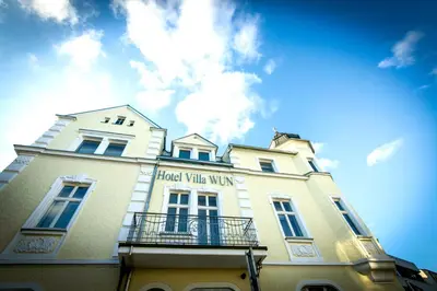 Das Gebäude in dem sich das Hotel befindet