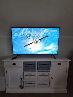 TV/Unterhaltungsangebot in der Unterkunft Ferienwohnung Macht