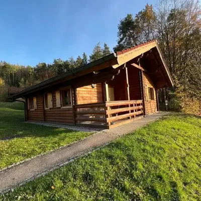 Blockhaus Holzzeit im Bayerischen Wald