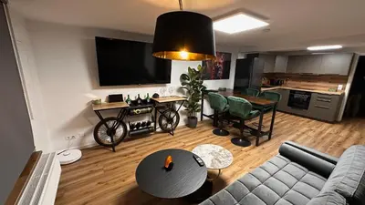 Küche/Küchenzeile in der Unterkunft Apartment Bäckerhaus