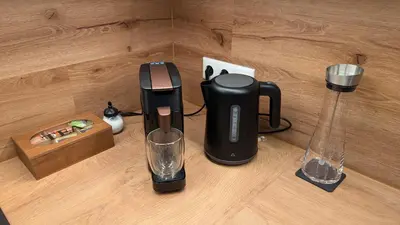 Kaffee-/Teezubehör in der Unterkunft Apartment Bäckerhaus