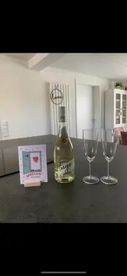 Getränke in der Unterkunft Ferienwohnung König