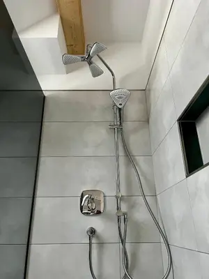 Ein Badezimmer in der Unterkunft Ferienwohnung Steinberg