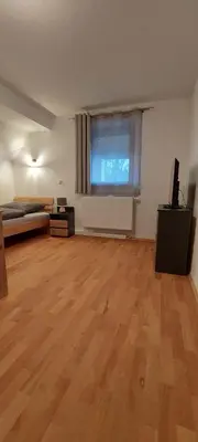 Ein Bett oder Betten in einem Zimmer der Unterkunft Gästezimmer Werwein