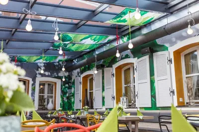 Ein Restaurant oder anderes Speiselokal in der Unterkunft Brauereigasthof Püttner