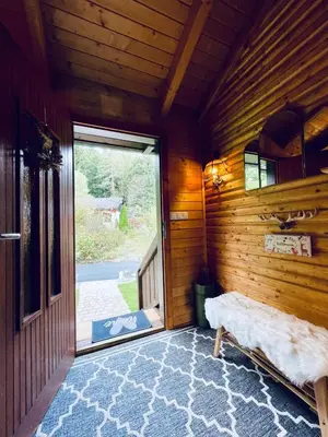 Ein Balkon oder eine Terrasse in der Unterkunft Glücksfleckerl