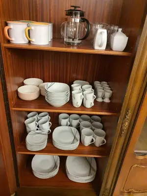 Kaffee-/Teezubehör in der Unterkunft Großer Saal