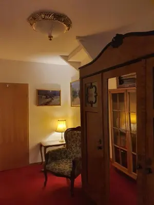 Ein Sitzbereich in der Unterkunft Großer Saal
