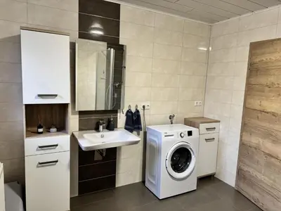 Ein Badezimmer in der Unterkunft Stefanshof Neunburg