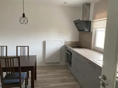 Küche/Küchenzeile in der Unterkunft Apartment im Herzen von Thurnau