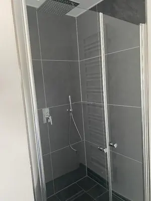 Ein Badezimmer in der Unterkunft Apartment im Herzen von Thurnau
