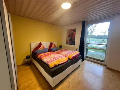 Ein Bett oder Betten in einem Zimmer der Unterkunft Indigo Terra