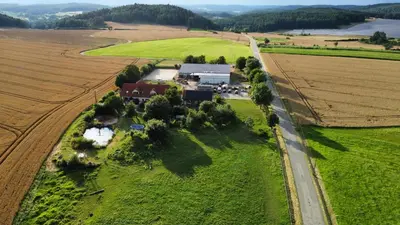 Naturlandschaft in der Nähe der Ferienwohnung