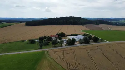 Naturlandschaft in der Nähe der Ferienwohnung