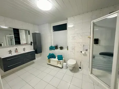 Ein Badezimmer in der Unterkunft Indigo Terra