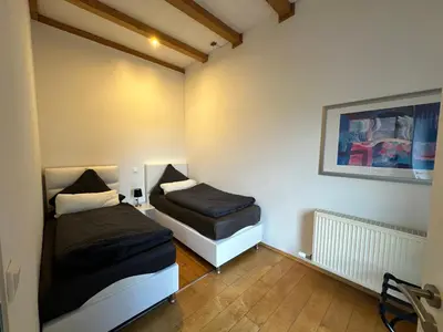 Ein Bett oder Betten in einem Zimmer der Unterkunft Indigo Sol