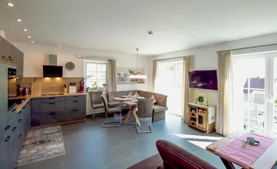 TV/Unterhaltungsangebot in der Unterkunft Ferienhaus Benedikt