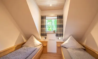 Ein Sitzbereich in der Unterkunft Ferienhaus Benedikt