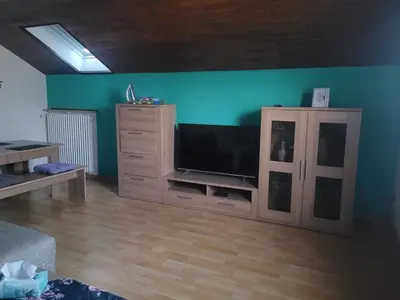 TV/Unterhaltungsangebot in der Unterkunft Alexas Ferienwohnung