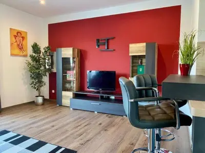 TV/Unterhaltungsangebot in der Unterkunft Ferienwohnung Felix