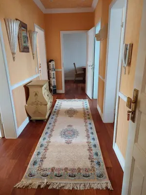 Ein Sitzbereich in der Unterkunft Villa Lindenhof