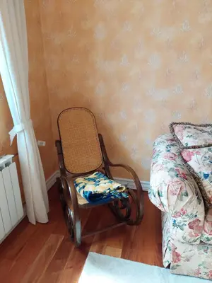 Ein Sitzbereich in der Unterkunft Villa Lindenhof