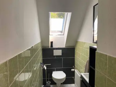 Ein Badezimmer in der Unterkunft Ferienwohnung Familie Augustin