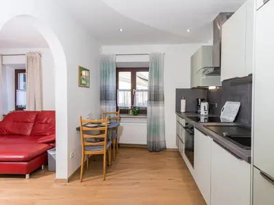 Küche/Küchenzeile in der Unterkunft Ferienwohnung Speichersdorf