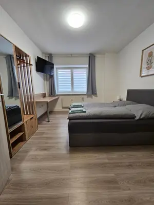 Ein Bett oder Betten in einem Zimmer der Unterkunft Centro - bis 9 Gäste