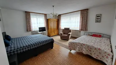 Ein Bett oder Betten in einem Zimmer der Unterkunft Fewo Gerti