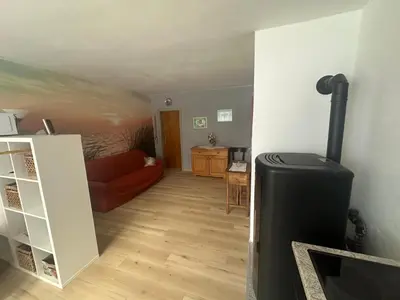 Ein Sitzbereich in der Unterkunft Fewo Gerti