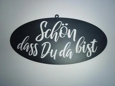 Ein Zertifikat, Auszeichnung, Logo oder anderes Dokument, das in der Unterkunft Ferienwohnung am Schloßbrunnen ausgestellt ist