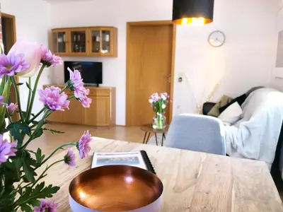 TV/Unterhaltungsangebot in der Unterkunft Ferienwohnung Härtl