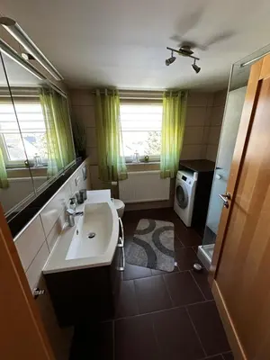 Ein Badezimmer in der Unterkunft Ferienwohnung Schaller