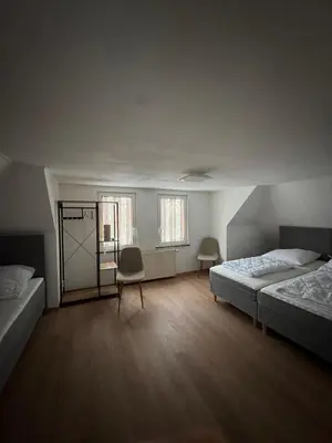 Ein Bett oder Betten in einem Zimmer der Unterkunft 4 Perfekt für jeden Zweck