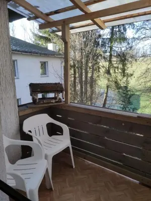 Ein Balkon oder eine Terrasse in der Unterkunft Gastarbeiter , Monteur, Wohnungen