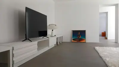 TV/Unterhaltungsangebot in der Unterkunft Minimalist Style Apartment In Upper Palatinate