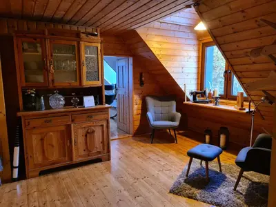 Grundriss der Unterkunft Ferienhaus Waldglück