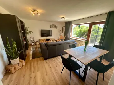 TV/Unterhaltungsangebot in der Unterkunft Green Retreat Bayreuth